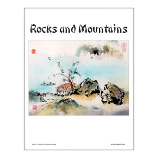 Rocks and Mountains Brush Painting Class Lesson by Nan Rae