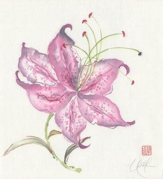 Tiger Lily Painting