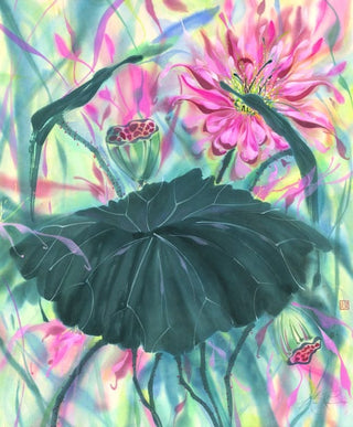 lotus painting