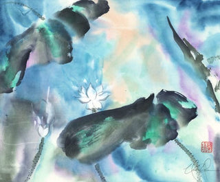 lotus painting