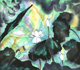 lotus painting