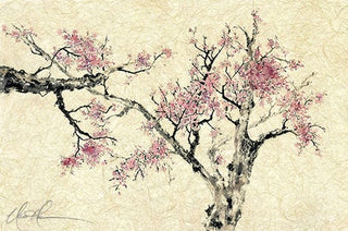 Original Plum painting by Nan Rae