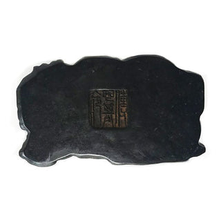 Inkstone with Dragon Carving